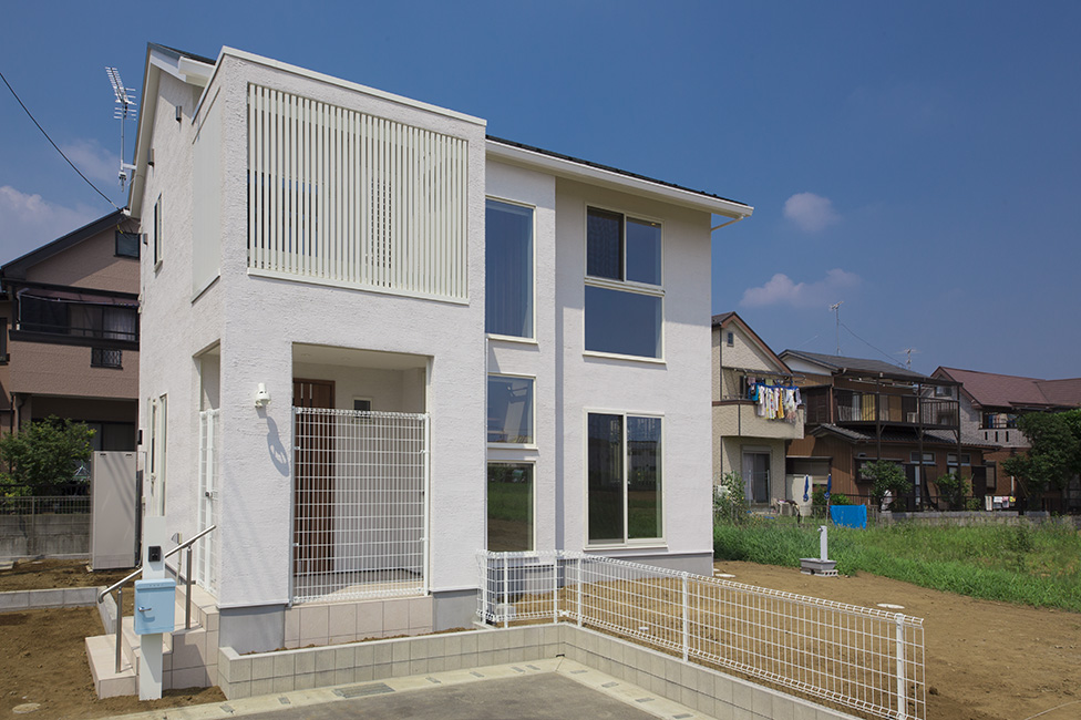 とにかく明るく開放的な家