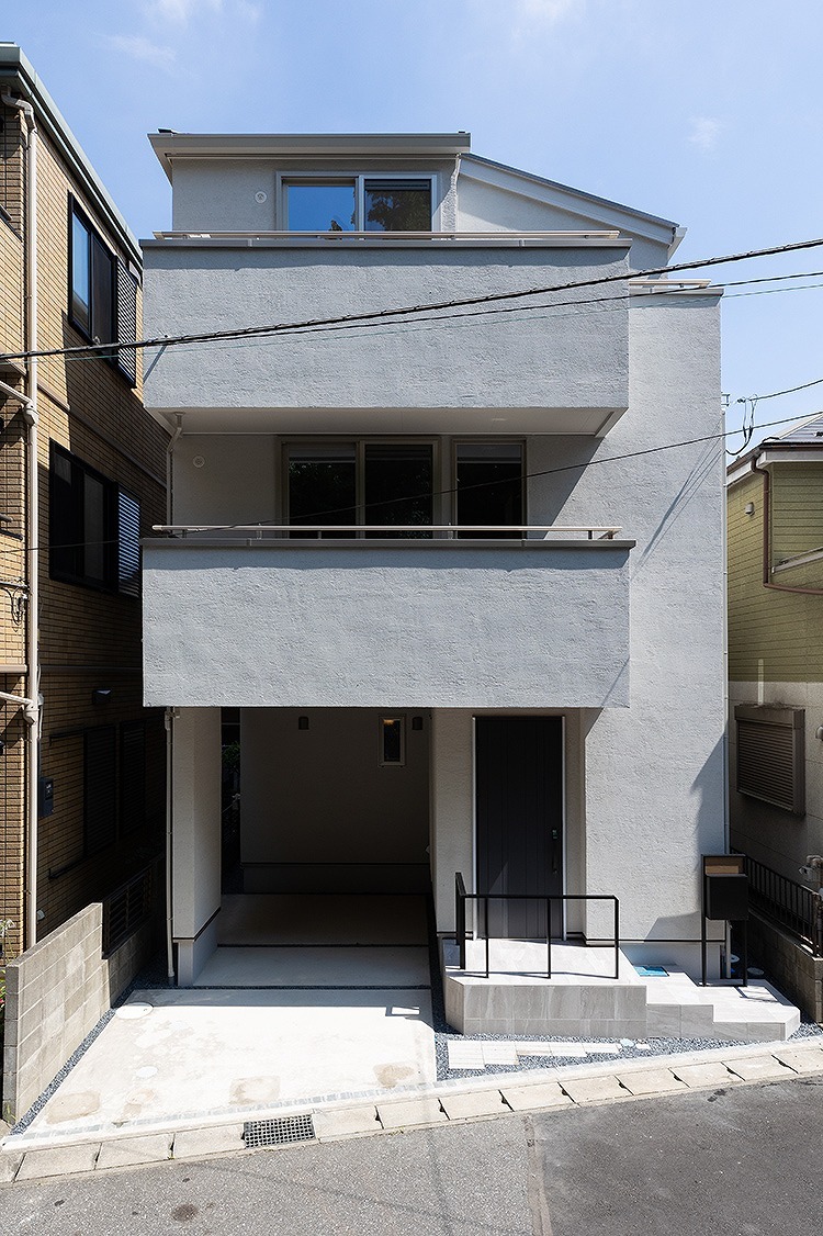 我孫子3丁目3階建ての家