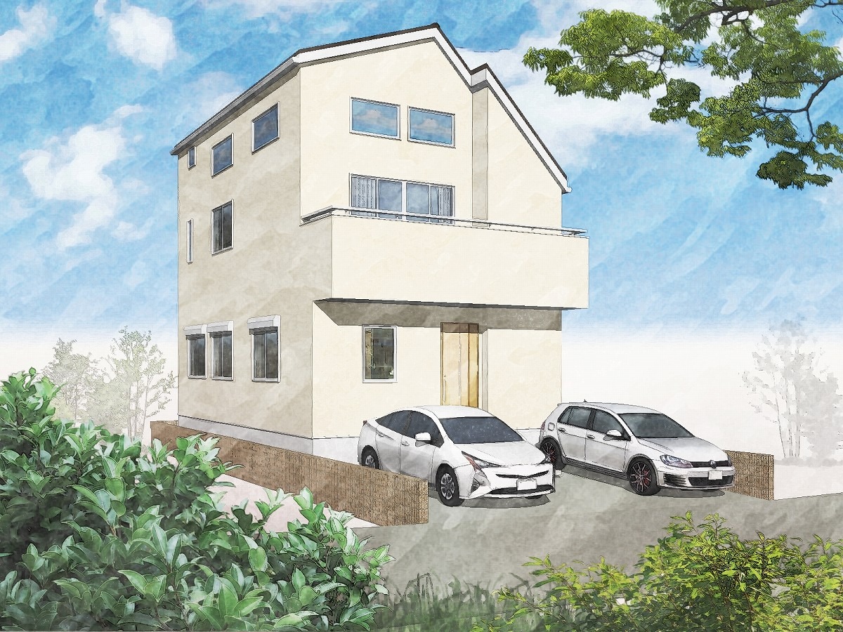 逆井の家1号棟