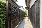 住宅のまわりにある防犯上の死角
