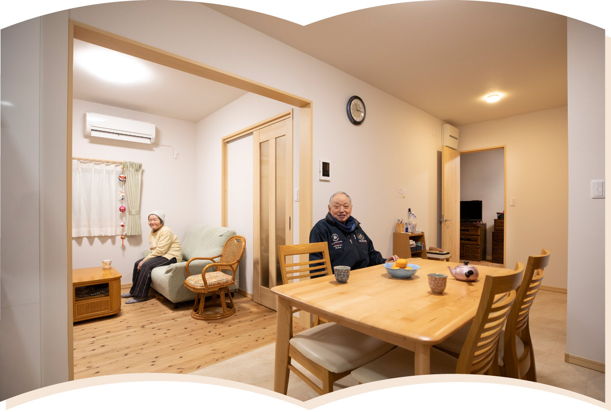 リフォームした1階リビング