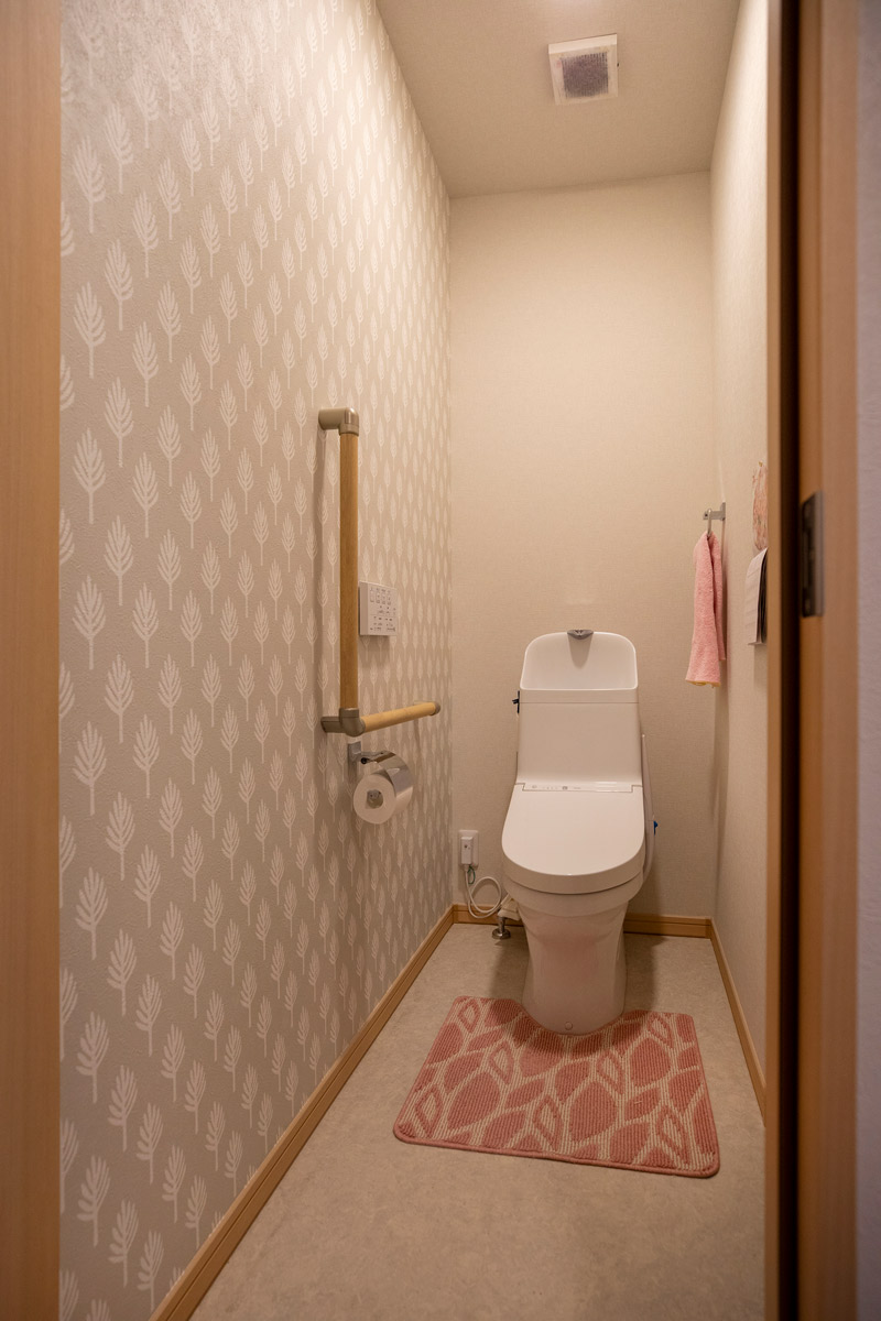 バリアフリーのトイレ