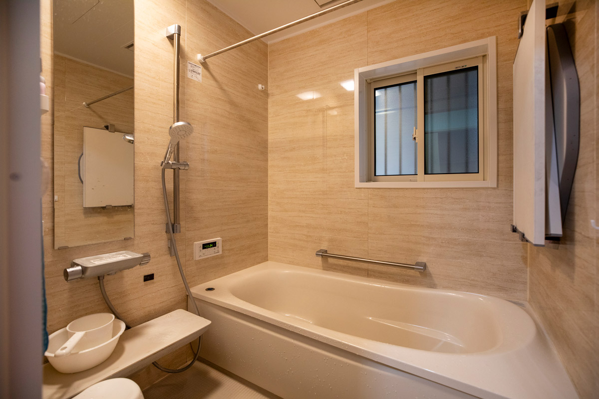 断熱性を高めた浴室