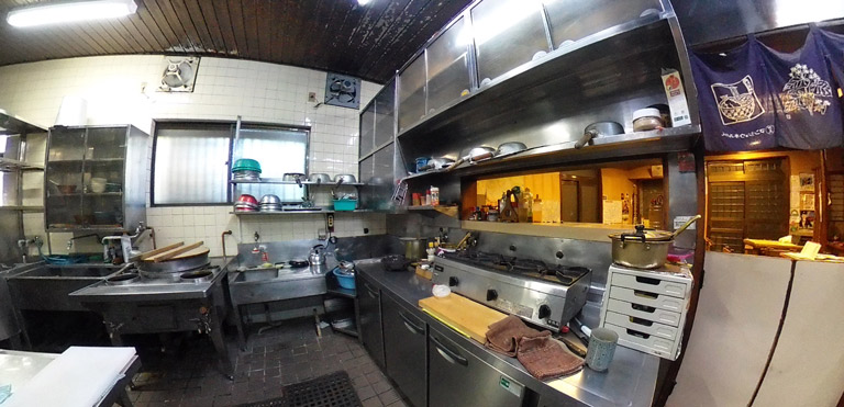 リフォーム前の厨房